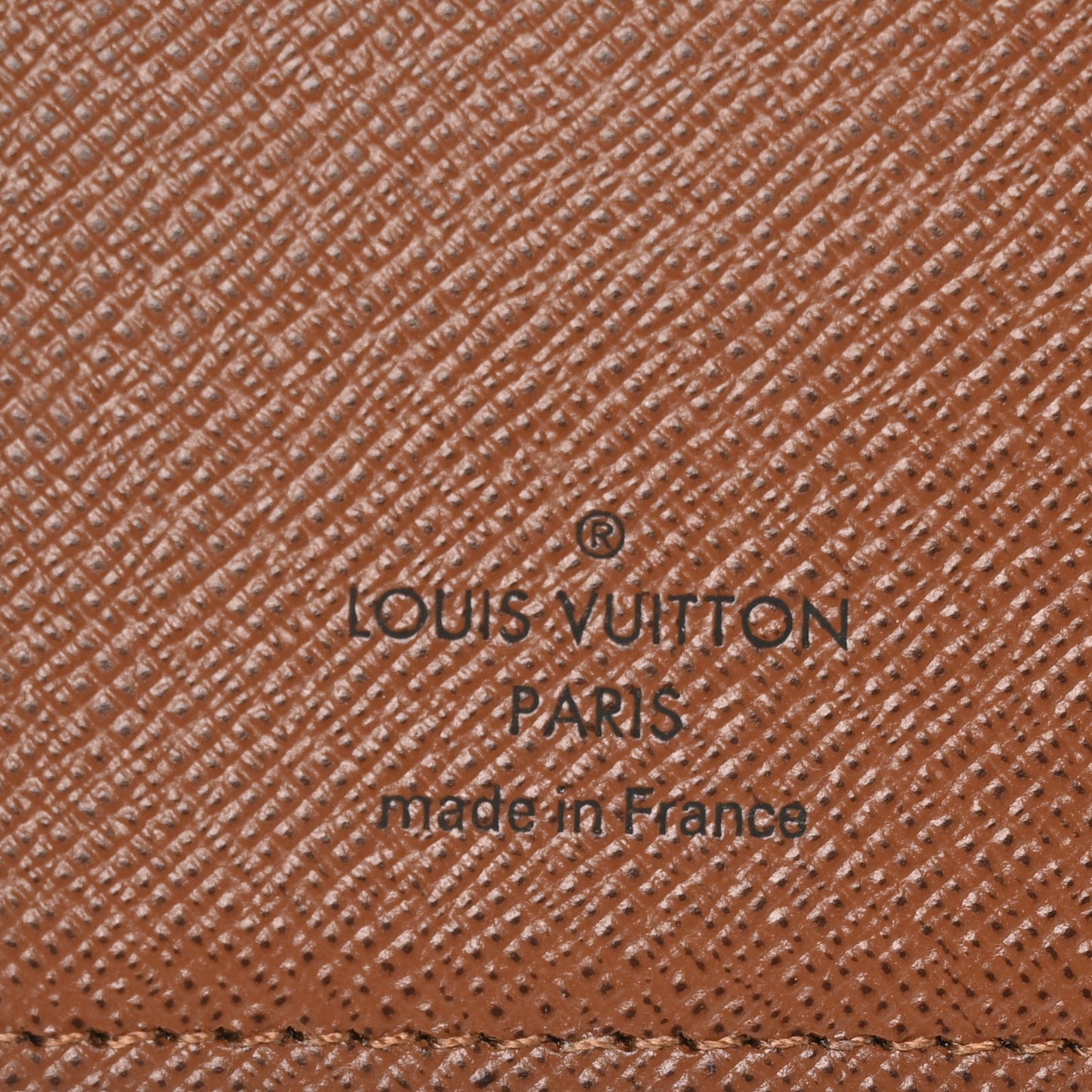 Monogram Pocket Agenda Cover