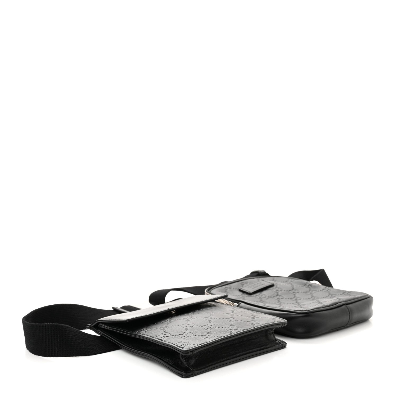 Gucci Guccissima Belt Bag Black 4 of 16
