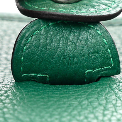 Hermes Taurillon Clemence EVELYNE III PM Malachite 7 of 13