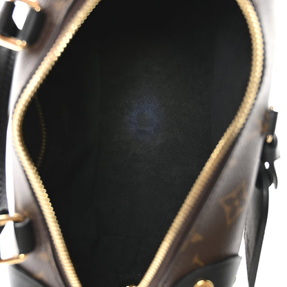 Louis Vuitton Monogram Petite Malle Souple Black 5 of 9
