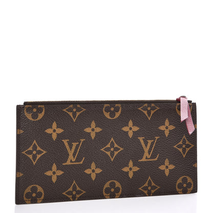 Louis Vuitton Monogram Felicie Chain Wallet Zippered Insert 3 of 8