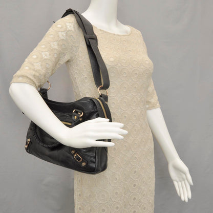 Balenciaga Agneau Giant 12 Rose Gold Hardware Town Black 2 of 12
