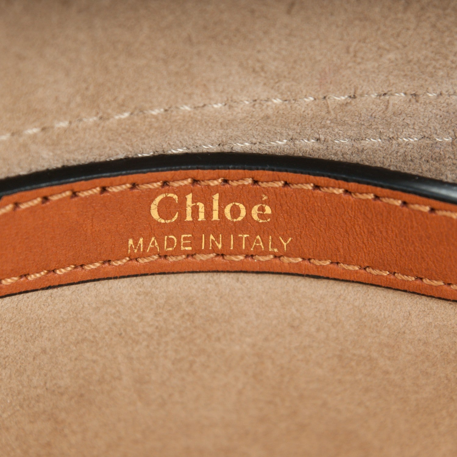 Chloe Calfskin Braided Small Hudson Bag Caramel 7 of 9