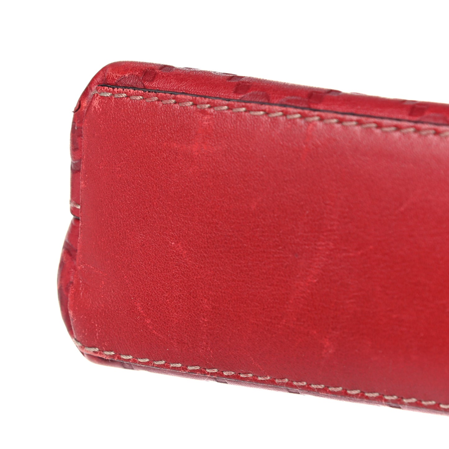 Guccissima Small Cosmetic Pouch Red