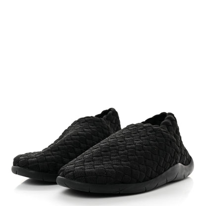 Bottega Veneta Intrecciato Women's Slip-On Sneakers 36 Black 3 of 8