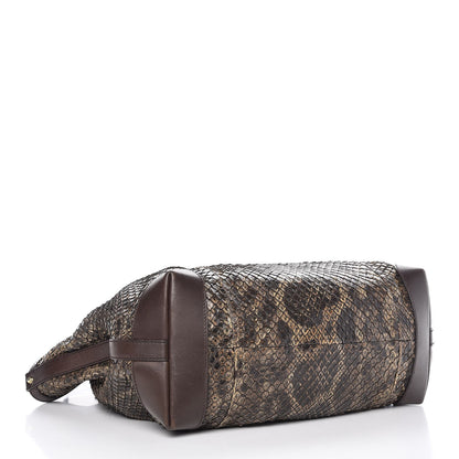 Gucci Python Medium Craft Tote Brown 5 of 11