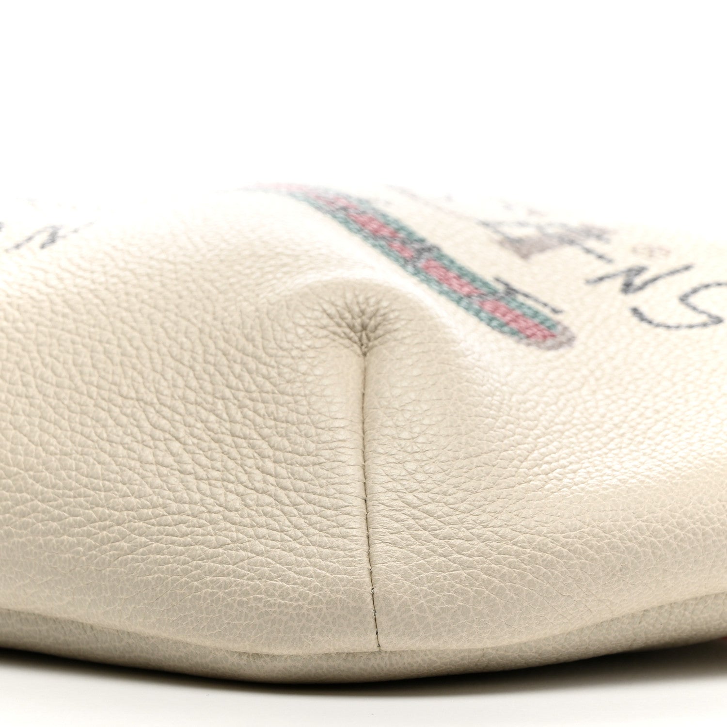 Gucci Grained Calfskin Coco Capitan Logo Belt Bag White 10 of 10