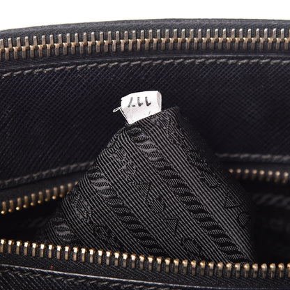 Prada Saffiano Small Galleria Double Zip Tote Black 11 of 20