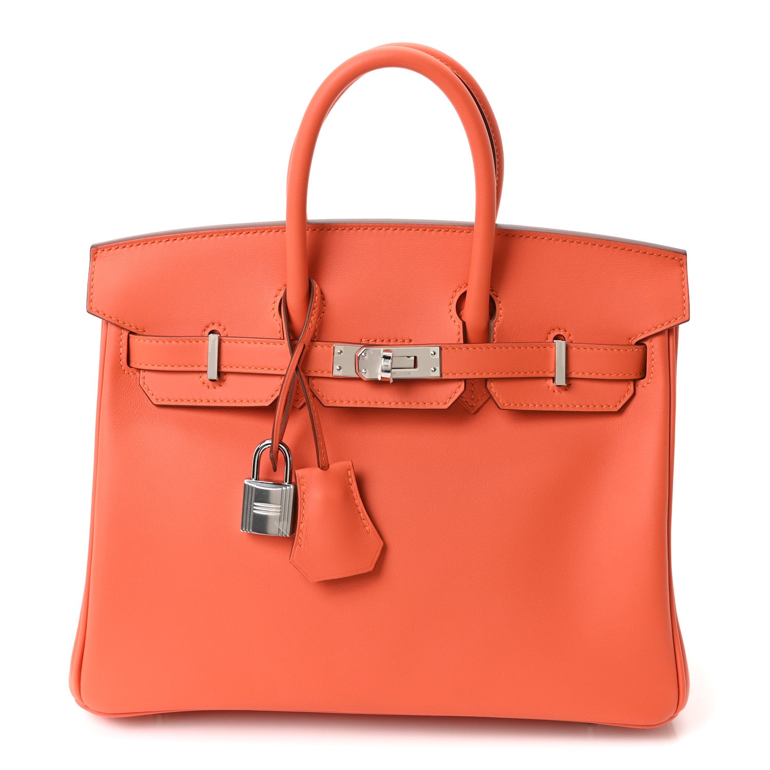 Hermes Swift Birkin 25 Orange 2 of 21