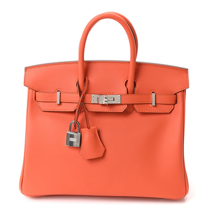 Hermes Swift Birkin 25 Orange 2 of 21