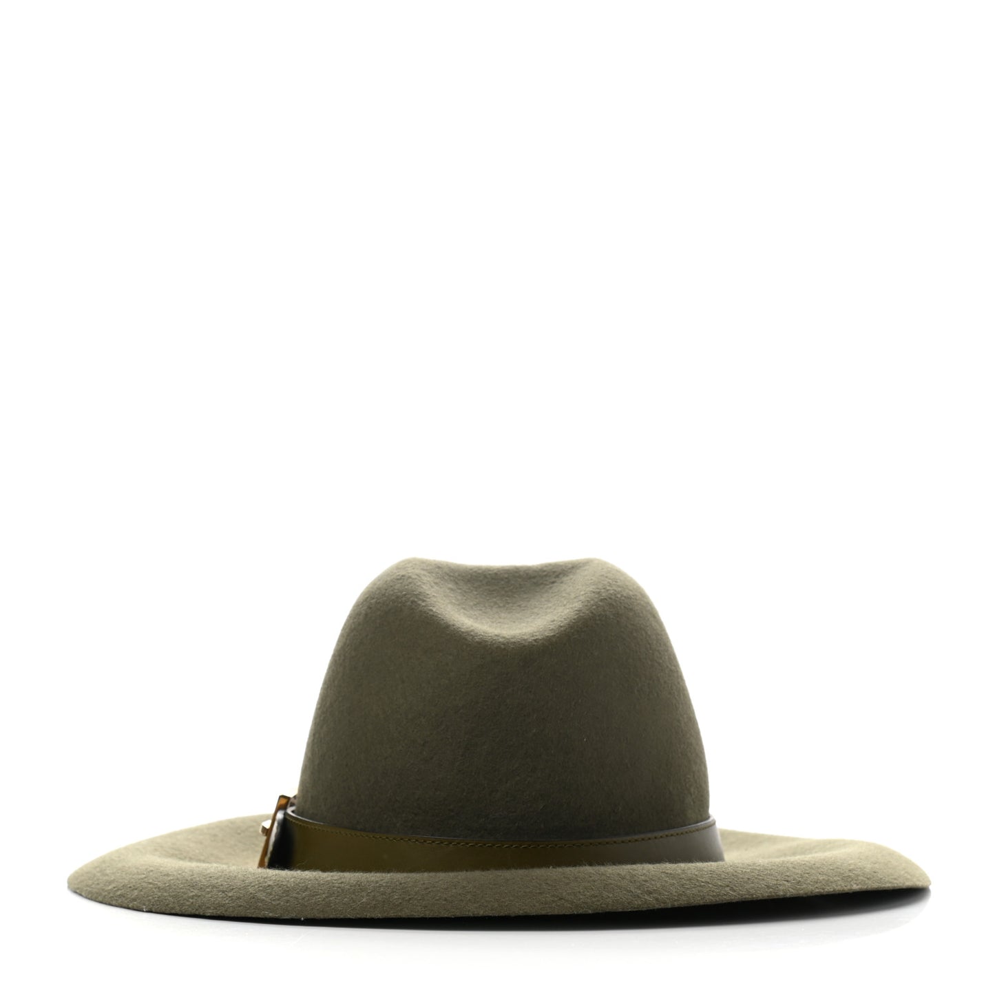 Felt Havana Hat L Olive