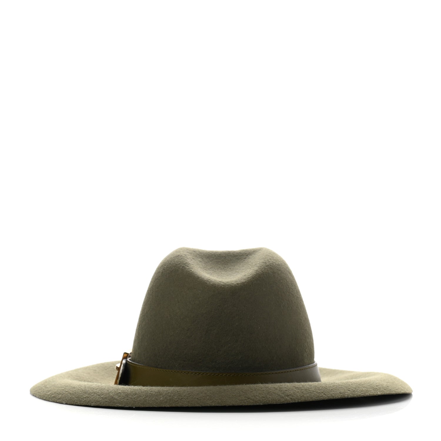 Gucci Felt Havana Hat L Olive 6 of 8