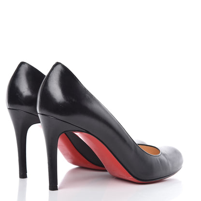 Christian Louboutin Kid Simple Pumps 37 Black 4 of 13