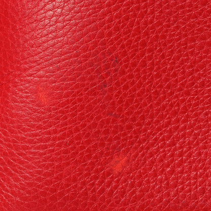 Gucci Pebbled Calfskin Medium Soho Chain Shoulder Bag Tabasco Red 15 of 17