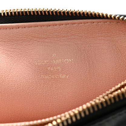 Louis Vuitton Lambskin Embossed Monogram Coussin PM Black 7 of 11