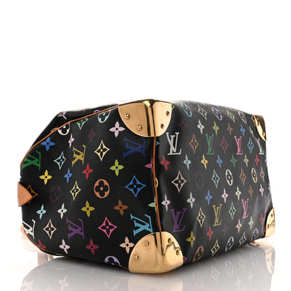 Louis Vuitton Monogram Multicolor Speedy 30 Black 4 of 10