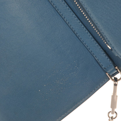 Givenchy Sugar Goatskin Pandora Chain Wallet Medium Blue 9 of 11