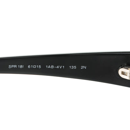 Prada Butterfly Frame Sunglasses SPR 18I Black 5 of 5