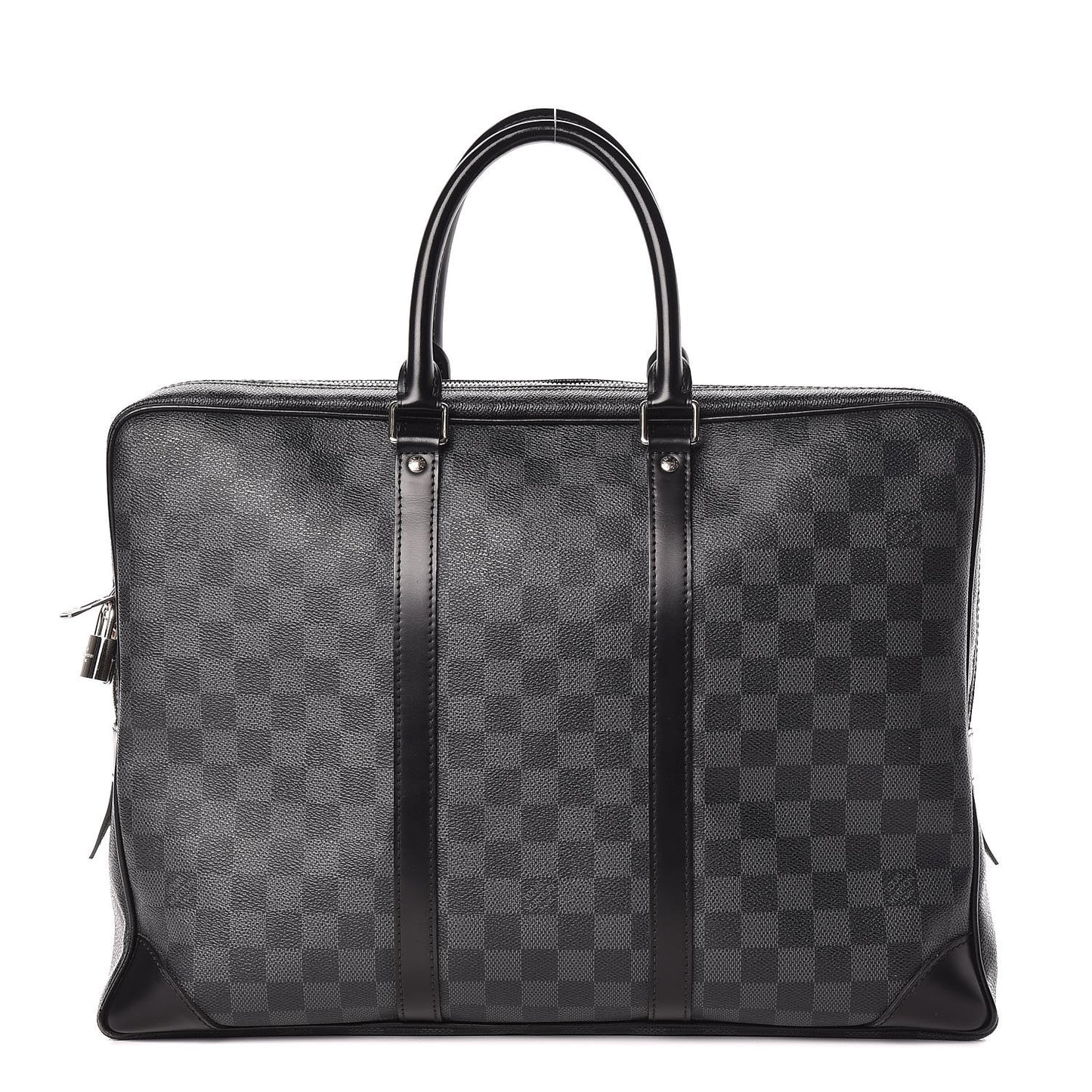 Damier Graphite Porte-Documents Voyage