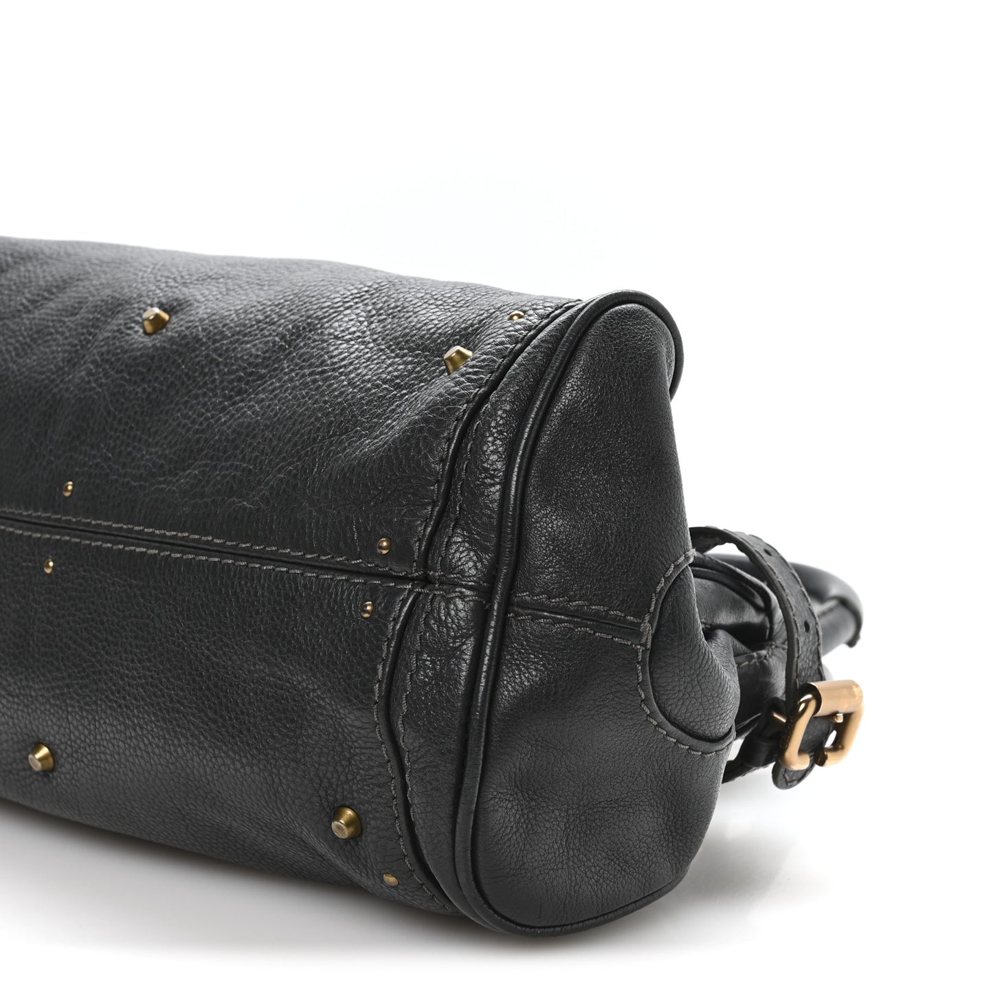 Calfskin Medium Paddington Satchel Bleu Nuit