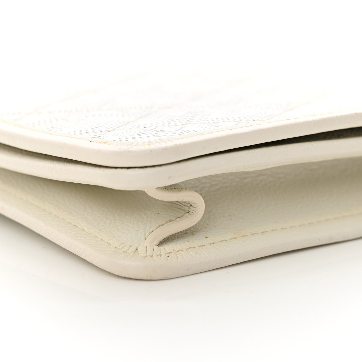 Goyardine Alexandre III Bag White