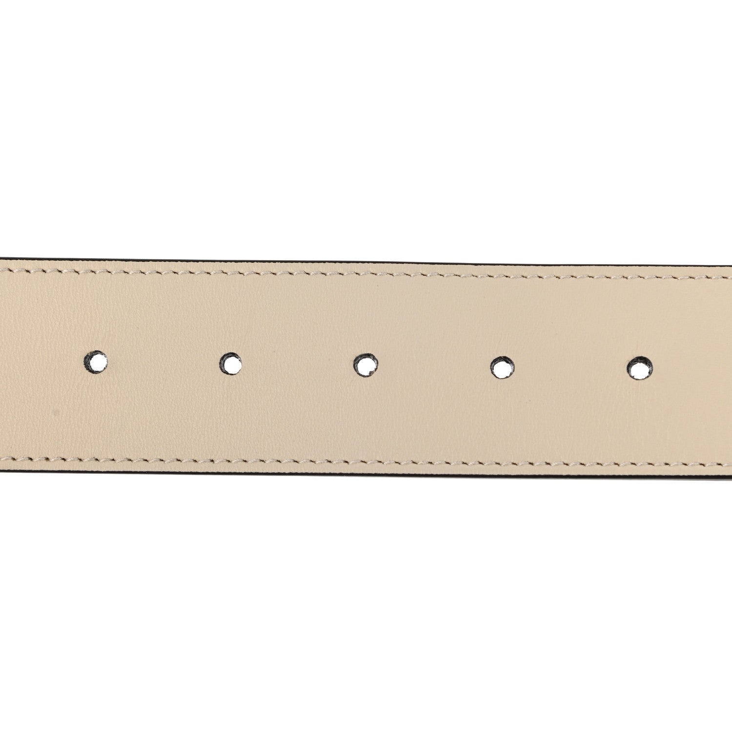 Gucci Calfskin Double G 40mm Belt 90 36 Mystic White 5 of 7