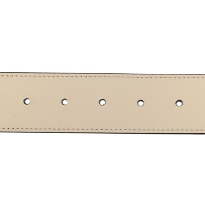 Gucci Calfskin Double G 40mm Belt 90 36 Mystic White 5 of 7