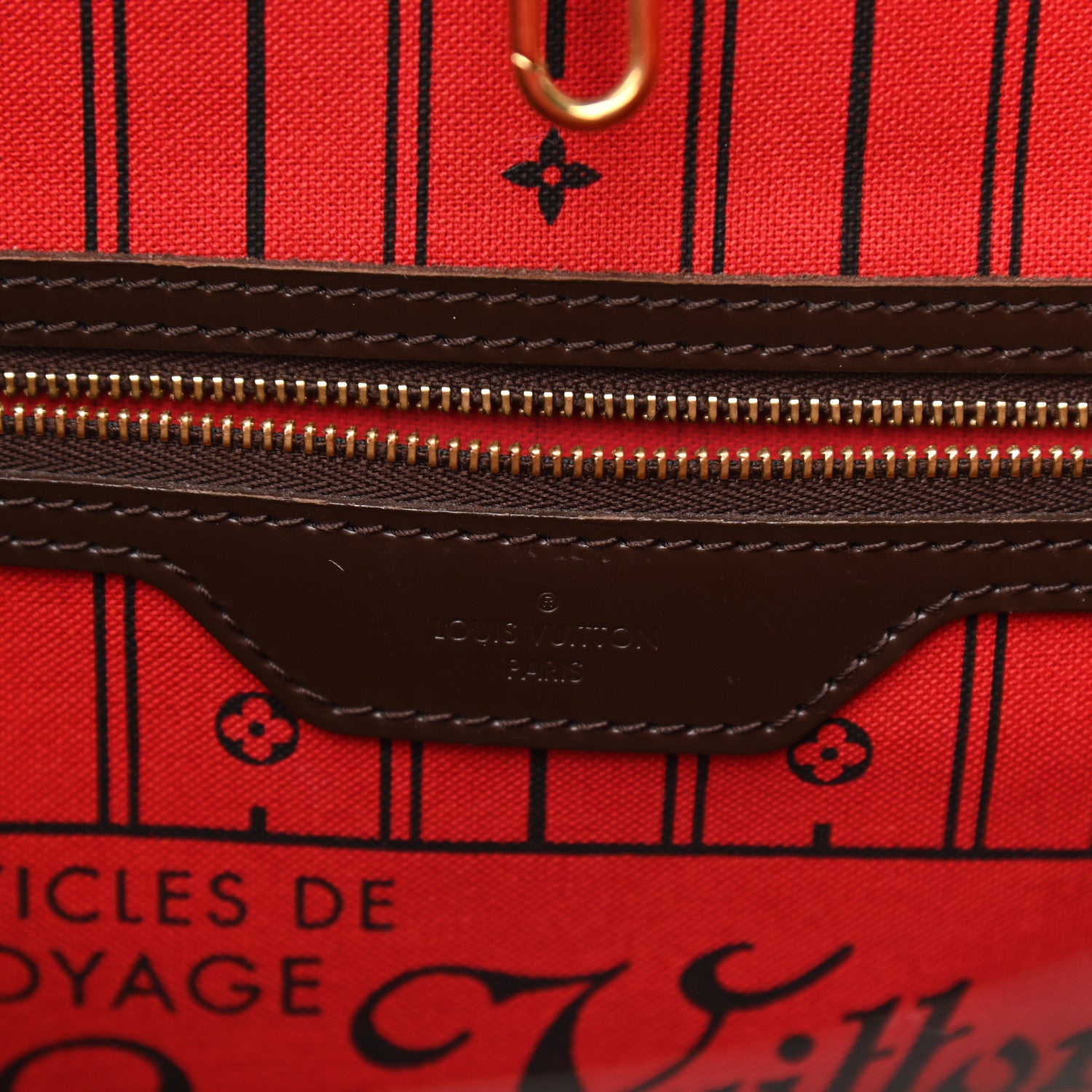 Louis Vuitton Damier Ebene Neverfull MM 6 of 11
