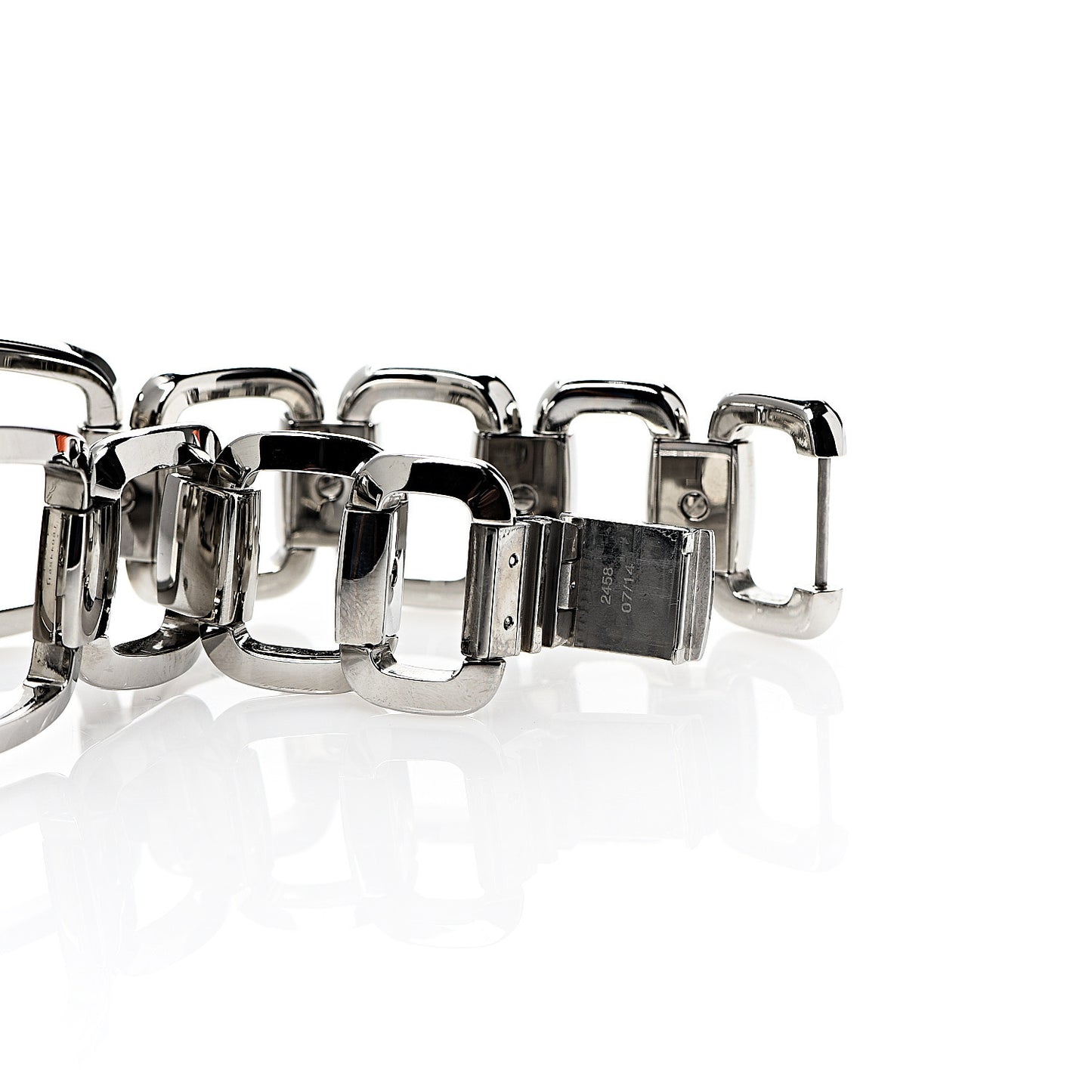 Stainless Steel 32mm G-Square Quartz Watch Black