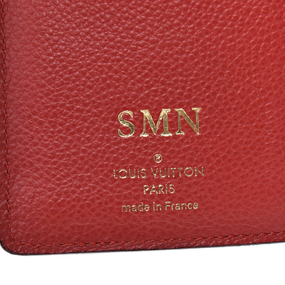 Louis Vuitton Empreinte Compact Curieuse Wallet Cherry 6 of 8
