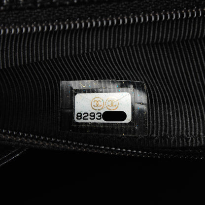 Chanel Caviar Quilted Jumbo Kelly Flap Black 2 of 9
