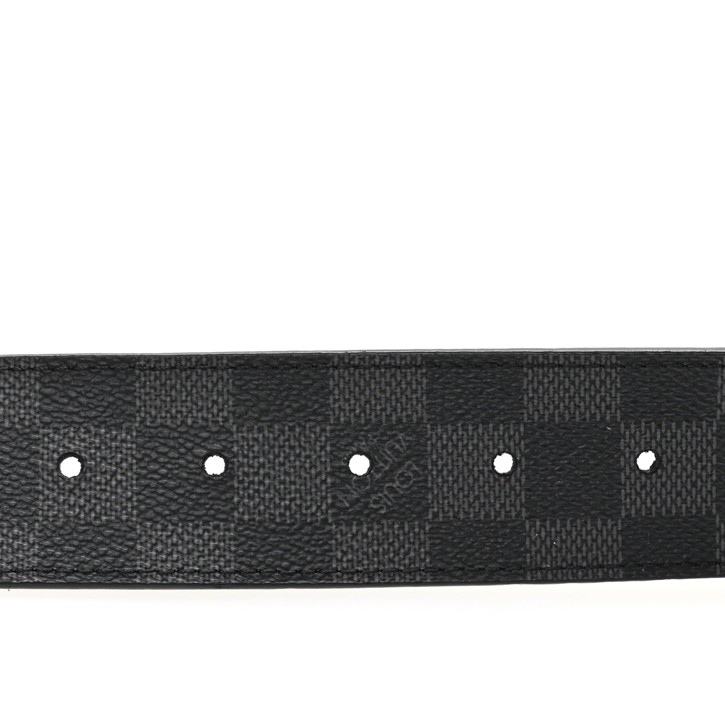 Damier Graphite 40mm LV Initiales 90 36 Belt
