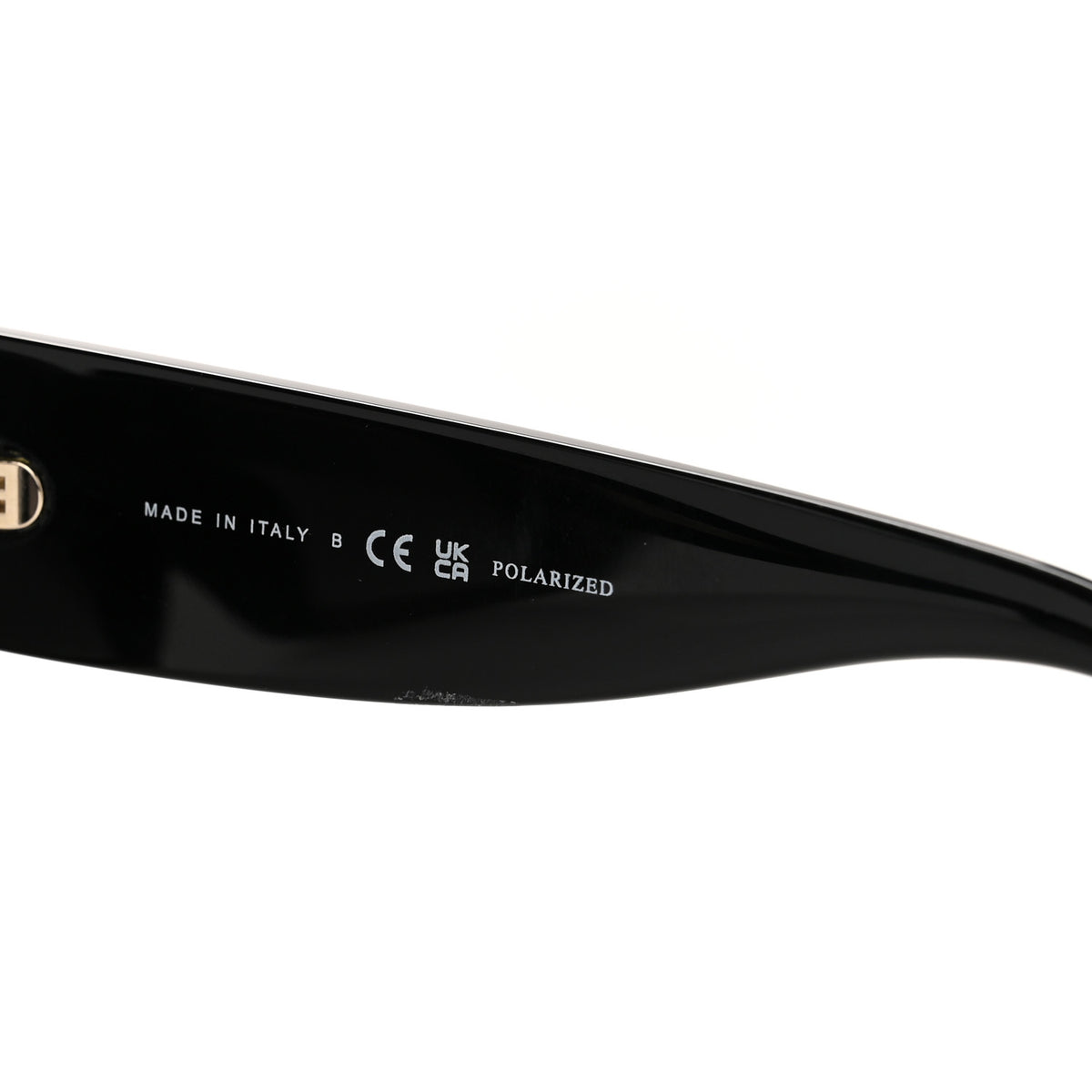 Acetate Polarized Square Sunglasses 5506 Black