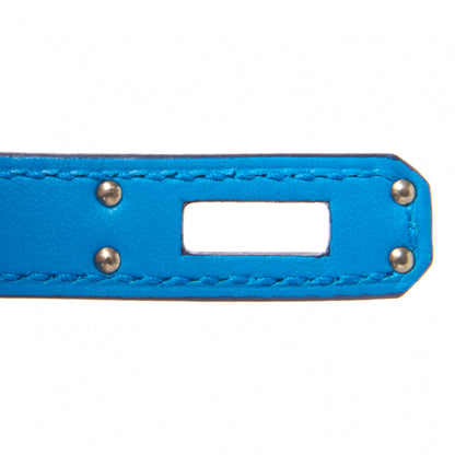 Hermes Swift Birkin 25 Bleu Frida 24 of 32