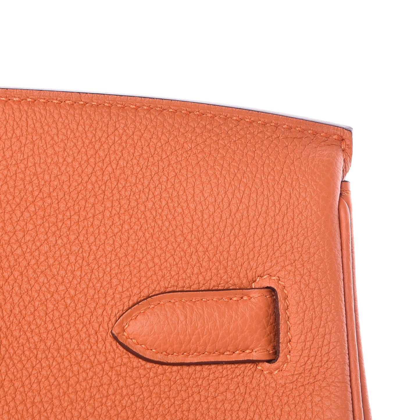 Togo Birkin 35 Orange