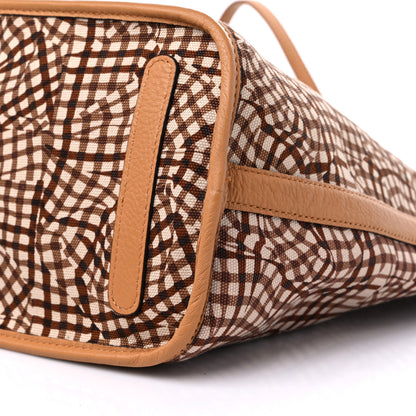 MCM Visetos Medium Liz Reversible Shopper Tote Cognac 14 of 15