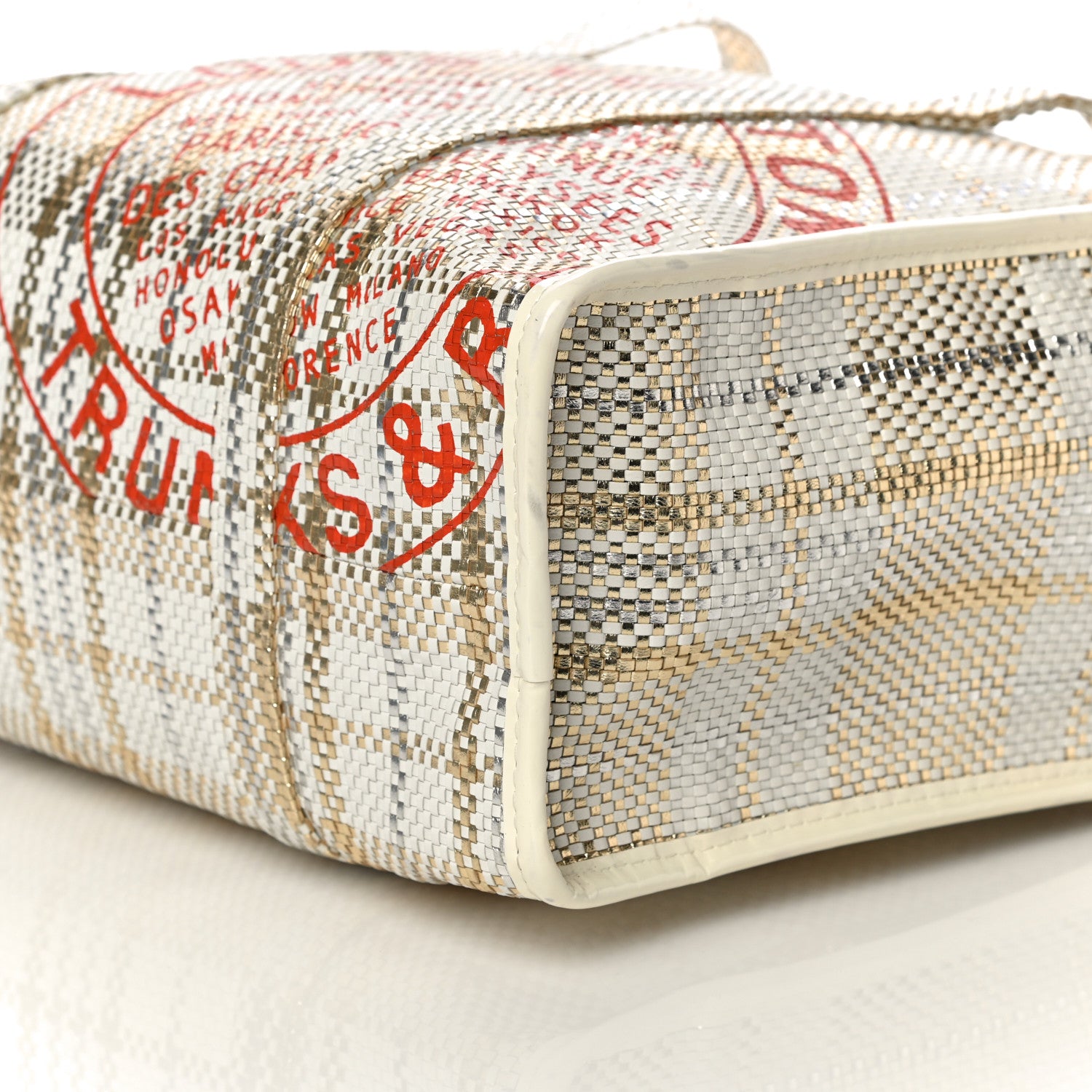 Louis Vuitton Braided Street Shopper PM Gold 9 of 12