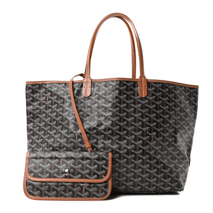 Goyard Goyardine Saint Louis PM Black Gold 3 of 10