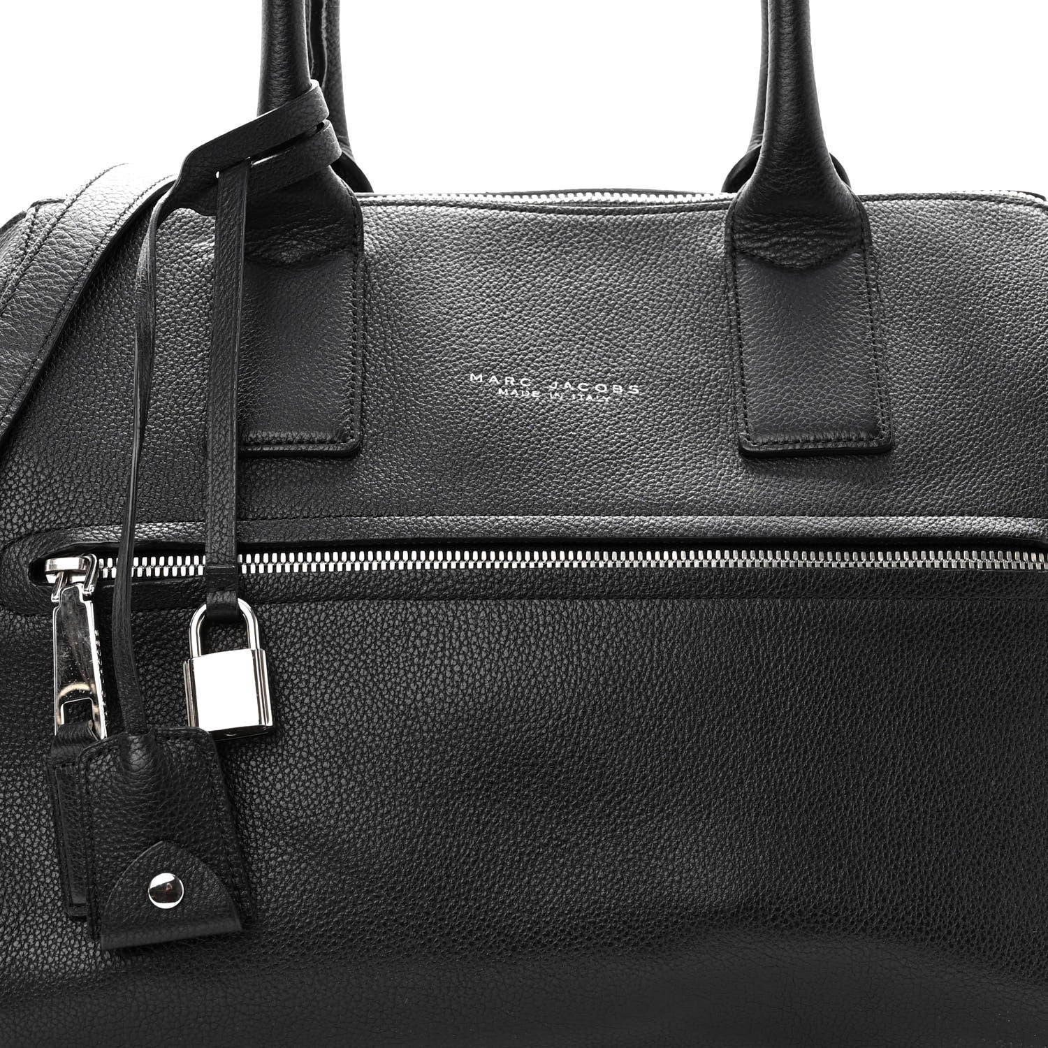 Marc Jacobs Textured Calfskin Medium Incognito Satchel Black 12 of 16