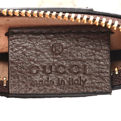 Gucci GG Supreme Monogram Web Ophidia Key Case Beige New Acero 6 of 7