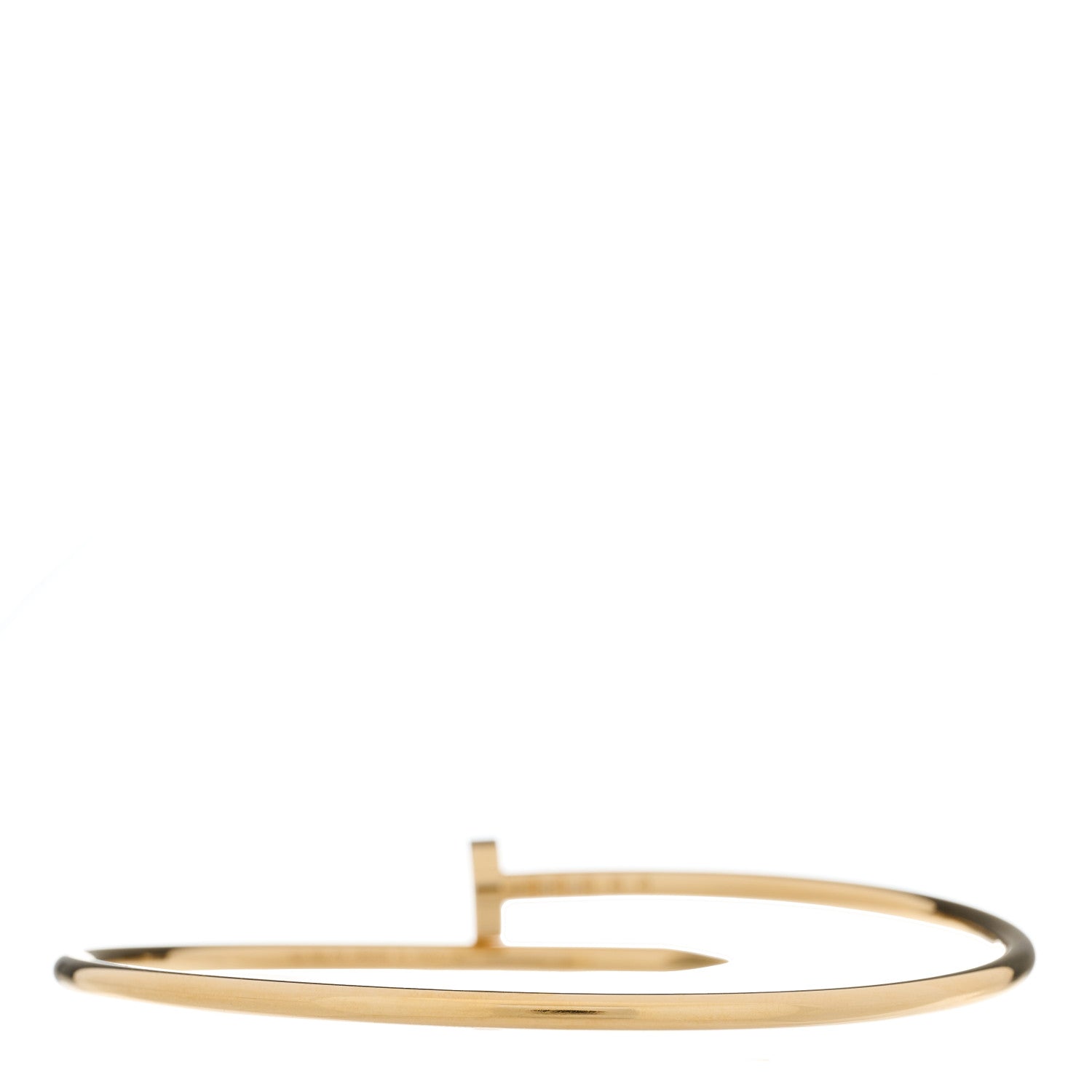 Cartier 18K Yellow Gold Small Juste Un Clou Bracelet 18 2 of 4