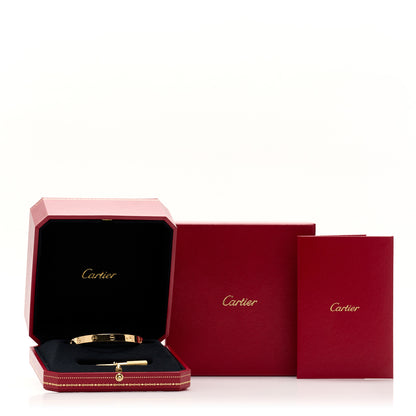 Cartier 18K Yellow Gold LOVE Bracelet 17 10 of 10