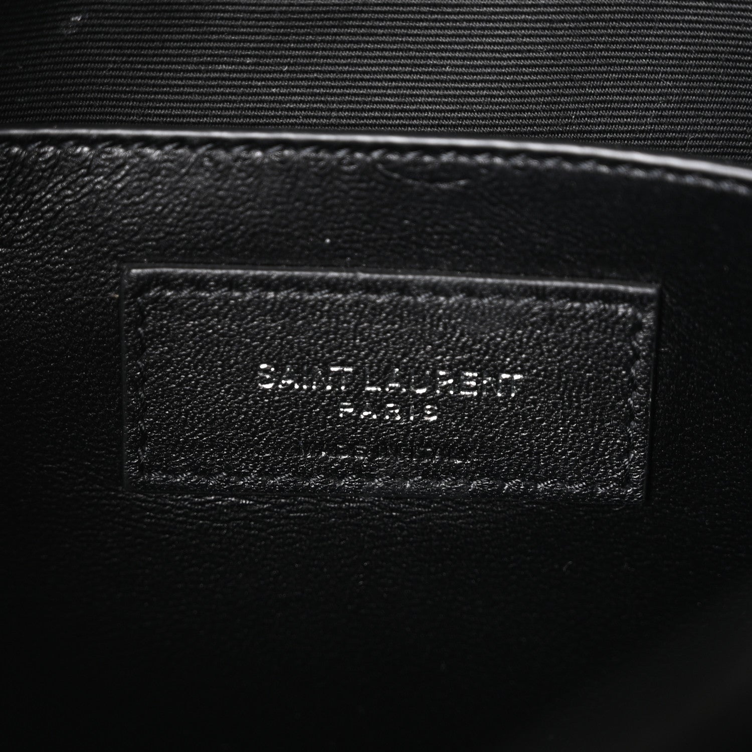 Saint Laurent Patent Calfskin Matelasse Monogram Baby Niki Chain Satchel Black 5 of 9