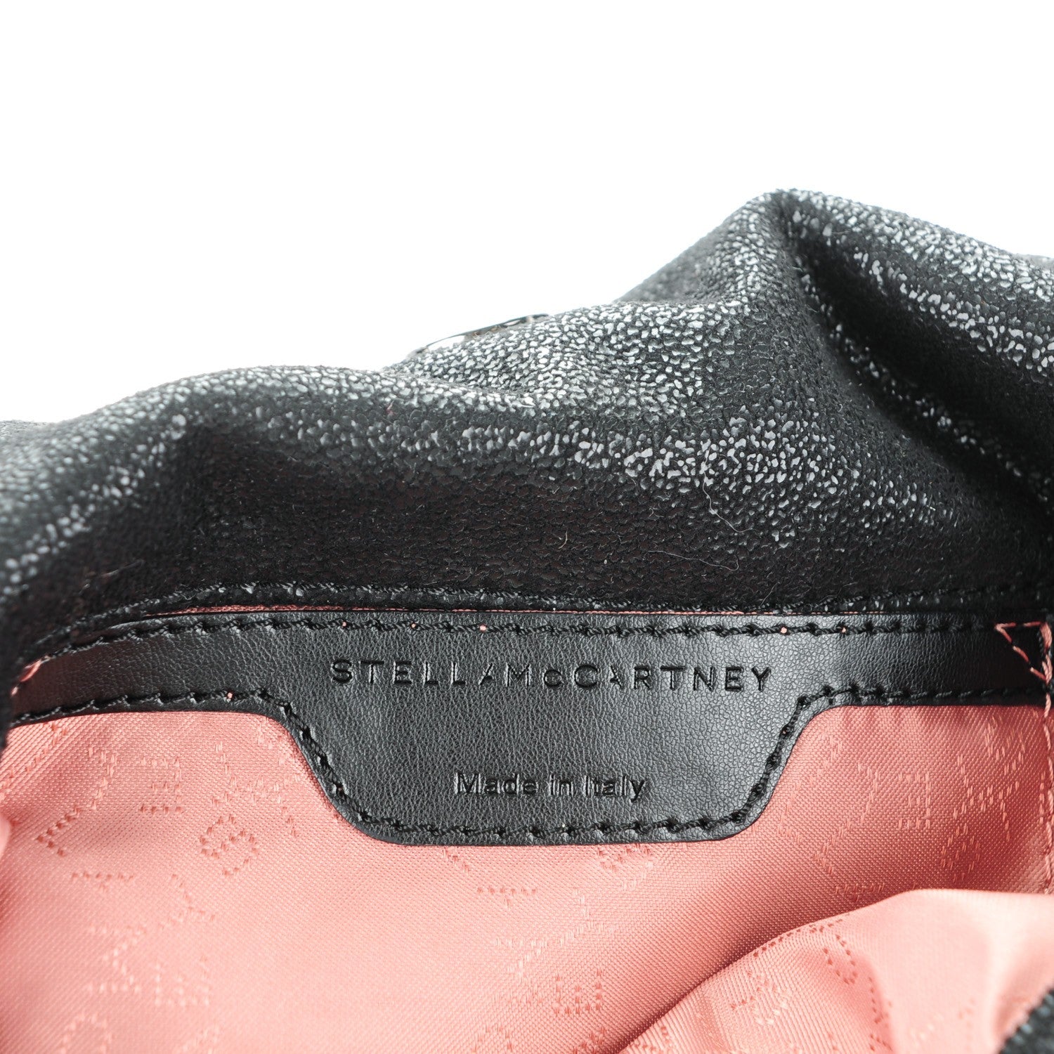 Stella McCartney Shaggy Deer Mini Falabella Tote Black 6 of 8