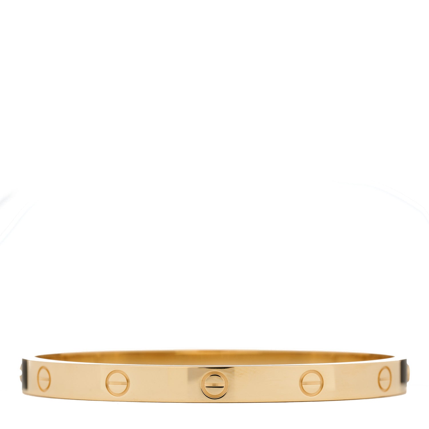Cartier 18K Yellow Gold LOVE Bracelet 19 1 of 6