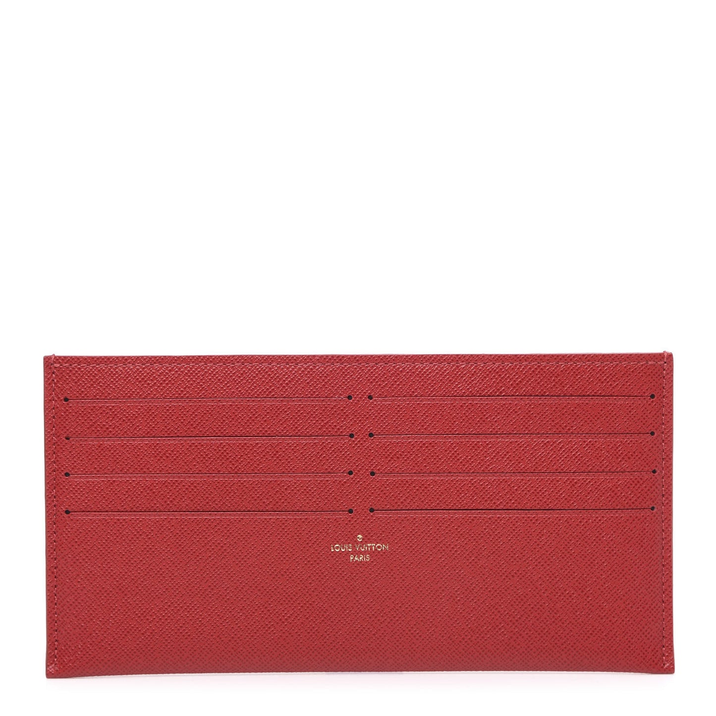 Calfskin Felicie Chain Wallet Card Holder Insert