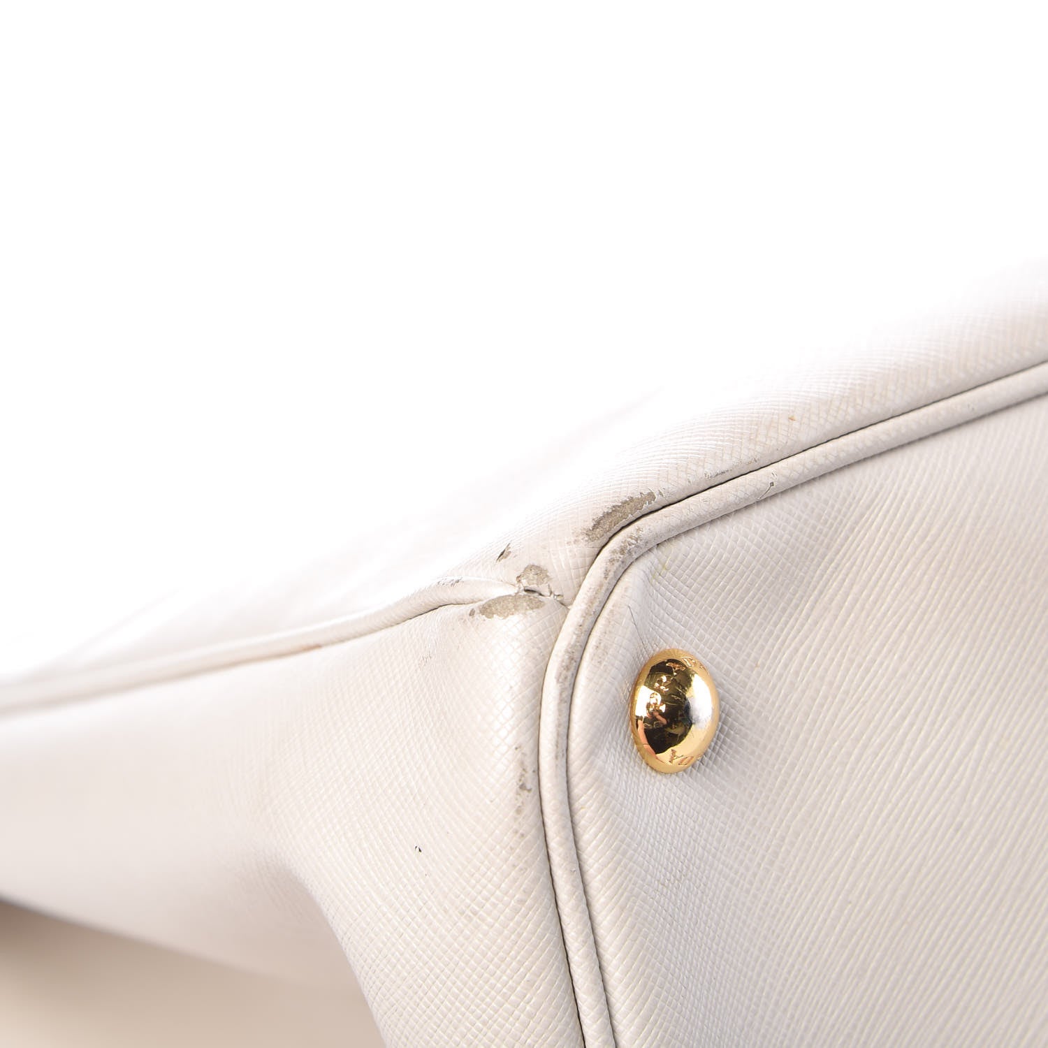 Prada Saffiano Large Galleria Double Zip Tote Talco 14 of 23