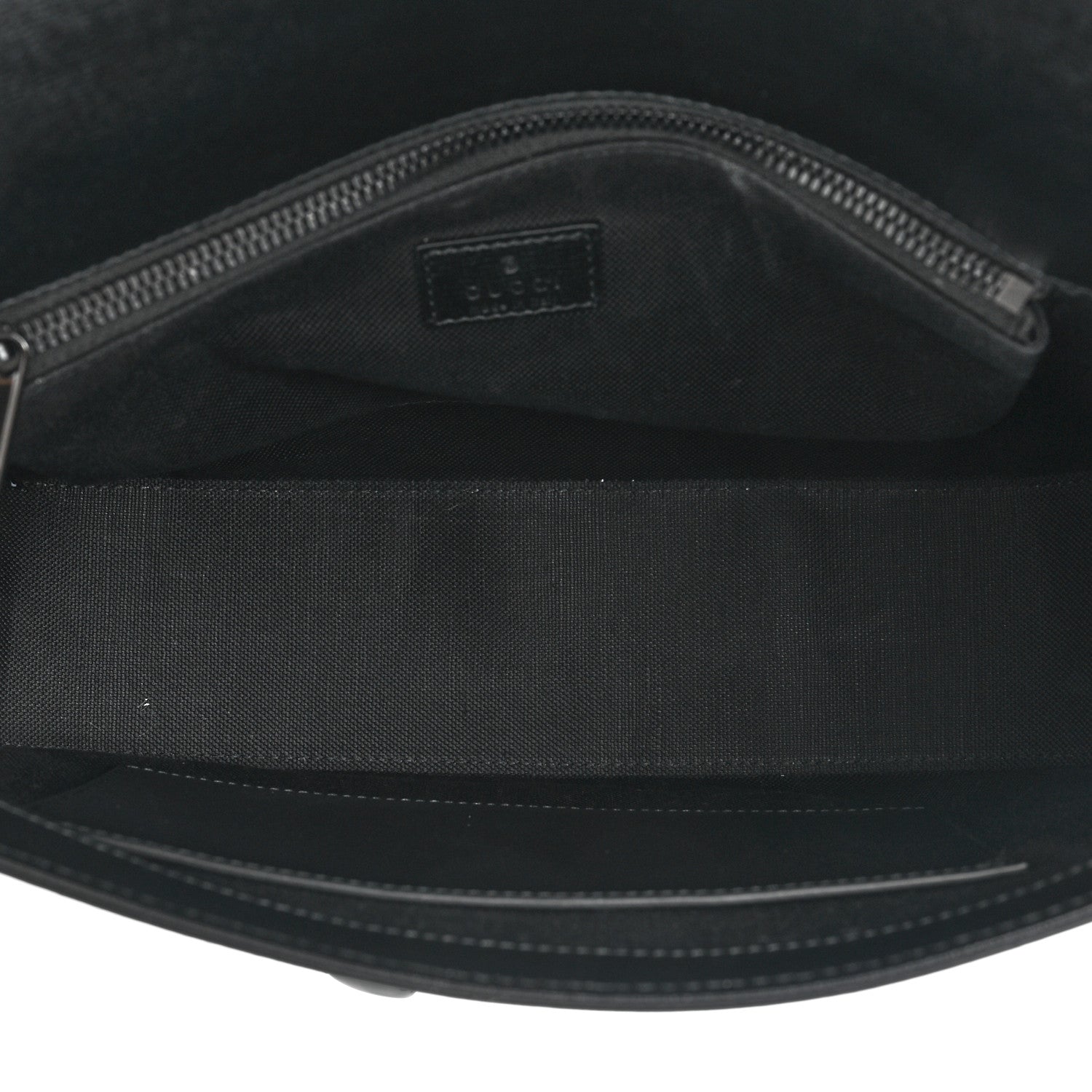 Gucci Azalea Calfskin Web Monochrome Horsebit 1955 Shoulder Bag Black 5 of 10