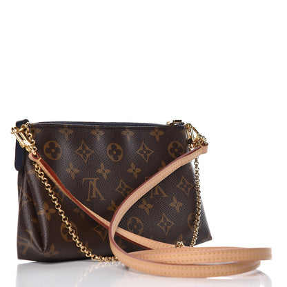 Louis Vuitton Monogram Pallas Clutch Blue Marine 3 of 10