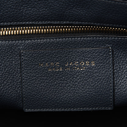 Marc Jacobs Textured Calfskin Medium Incognito Satchel Navy 5 of 7